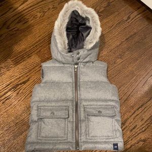 Janie & Jack Hooded Puffer Vest